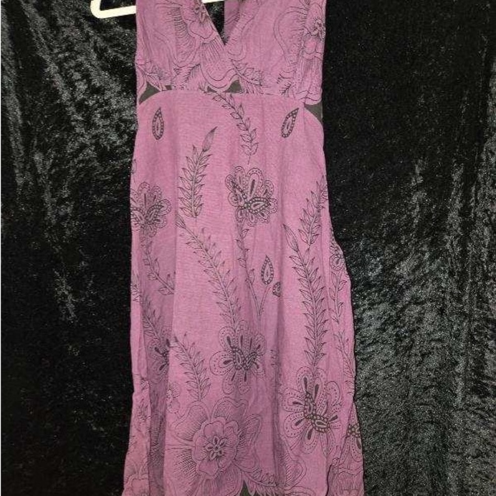 Floral Purple Dress